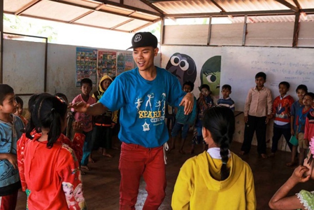 Hip-hop teacher Nguyen Anh Tuan