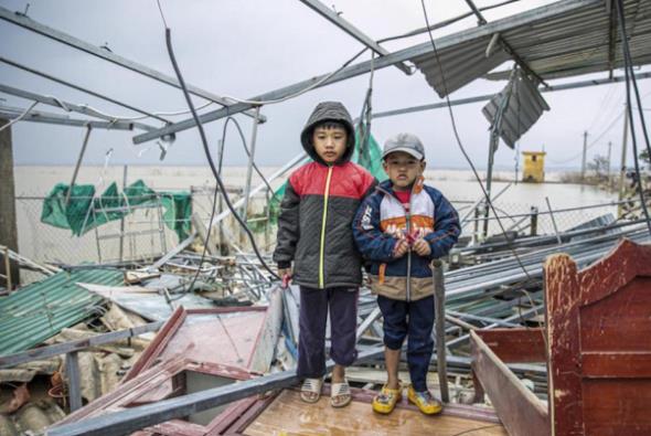 Children victims of flood