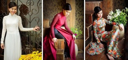 Le Thanh Phuong's ao dai designs