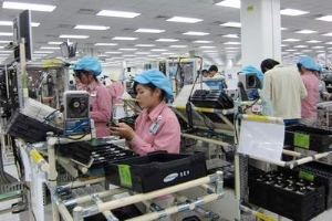 Samsung factory in Vietnam