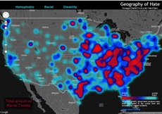 Geography of Hate map