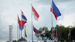 ASEAN member flags