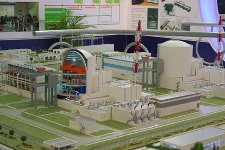 Ninh Thuan nuclear power plant model