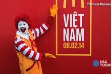 McDonald's opens in Vietnam