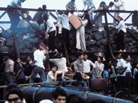 Fleeing Saigon in April 1975