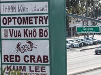 A street marker in Little Saigon