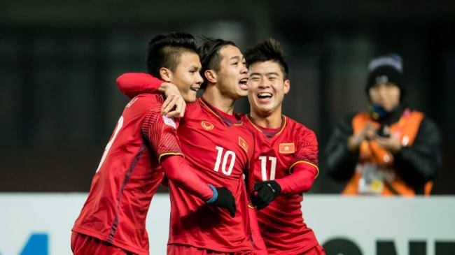 Vietnam's players at U23