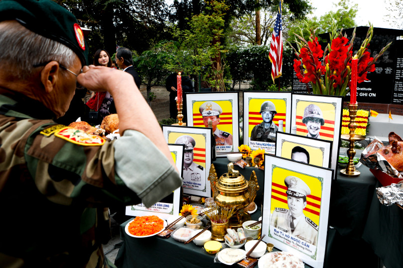 Observance for the 43rd anniversary of the Fall of Saigon