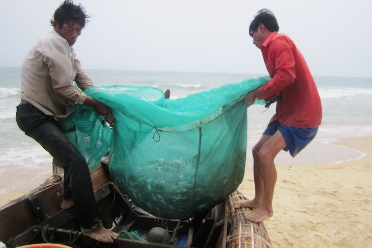 Vietnamese fishermen