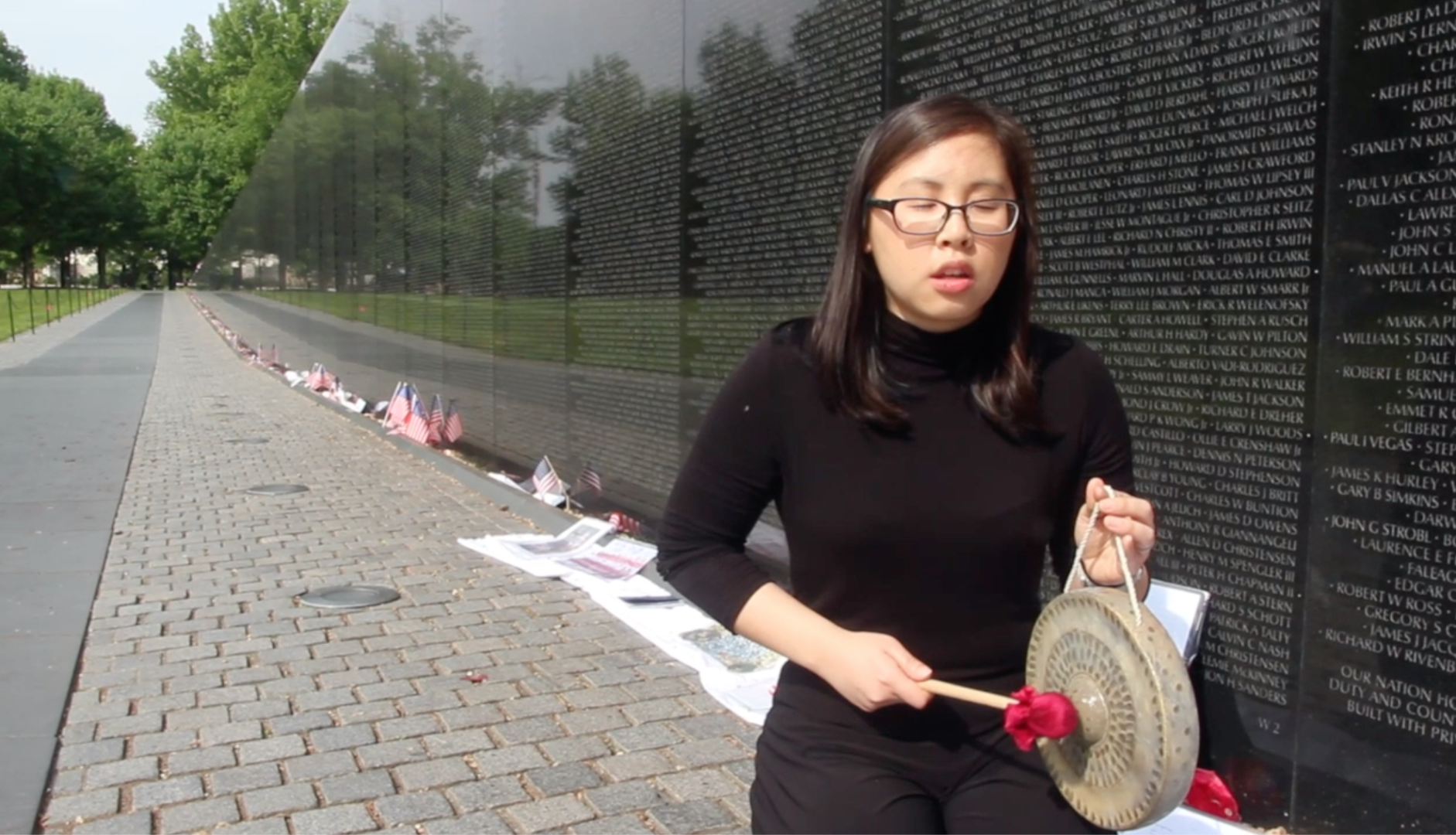 Missing Piece Project  An Intervention at the Vietnam Memorial by