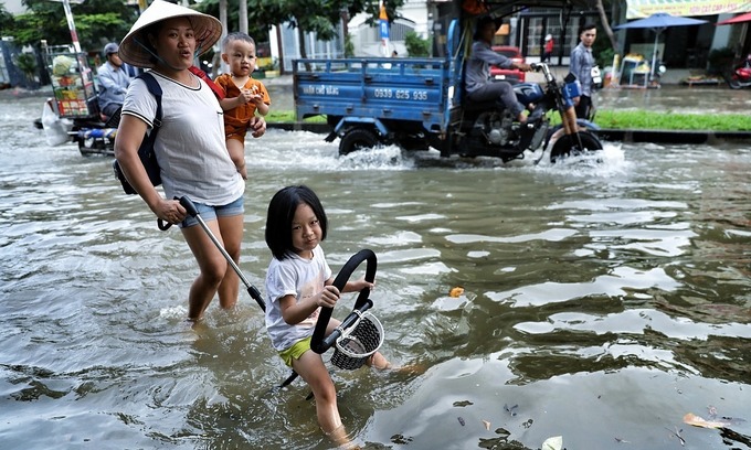 Climate change affecting Vietnam