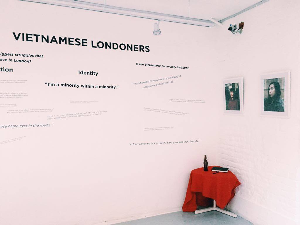 "Vietnamese Londoners" exhibit