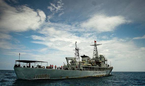 Chinese Coast Guard illegally sinks Vietnamese ship