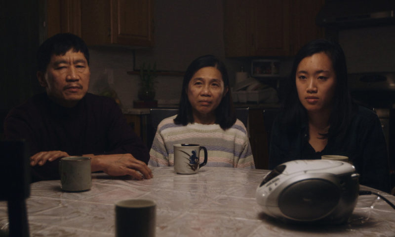 Film still from No Crying at the Dinner Table by Carol Nguyen