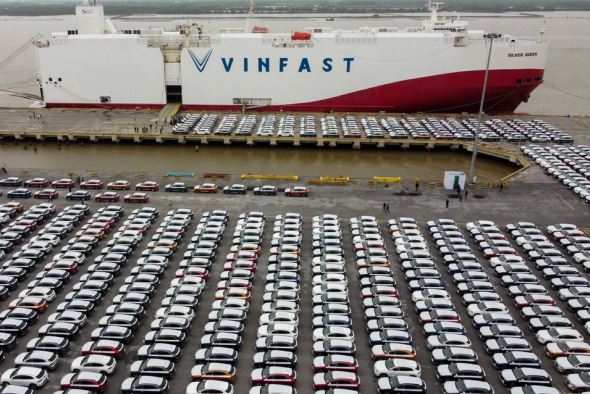 VinFast cars ready for US customers