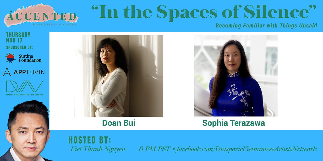 ÁCCENTED #23 | In the Spaces of Silence with Doan Bui and Sophia Terazawa horizontal