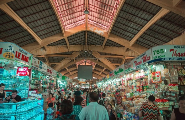 Ben Thanh Market in HCMC