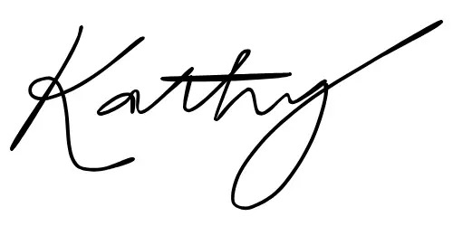 Kathy signature